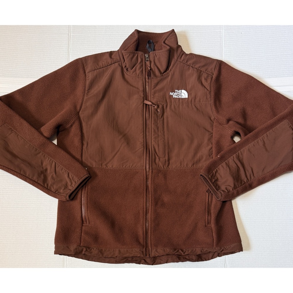THE NORTH FACE Denali - Women's Jacket - Brown Polartec Fleece Full Zip - Large